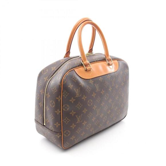 LOUIS VUITTON Brown Monogram Leather Deauville Bag - Picture 2 of 11